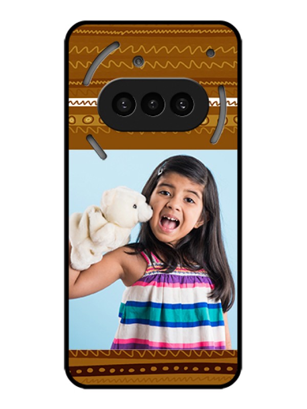 Custom Nothing Phone 3A 5G Custom Metal Phone CaseLove Doodle Art Design