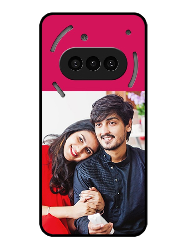 Custom Nothing Phone 3A 5G Custom Metal Phone CaseTriangle Pattern Dotted Design