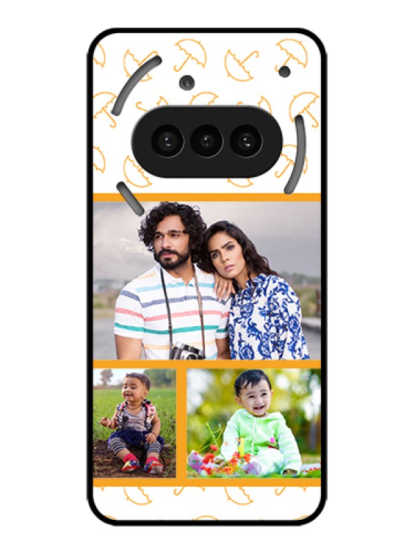 Custom Nothing Phone 3A 5G Custom Metal Phone CasePhoto With Text Design