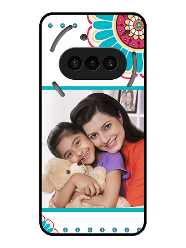 Custom Nothing Phone 3A 5G Custom Metal Phone CaseStylish Hexagon Pattern Design