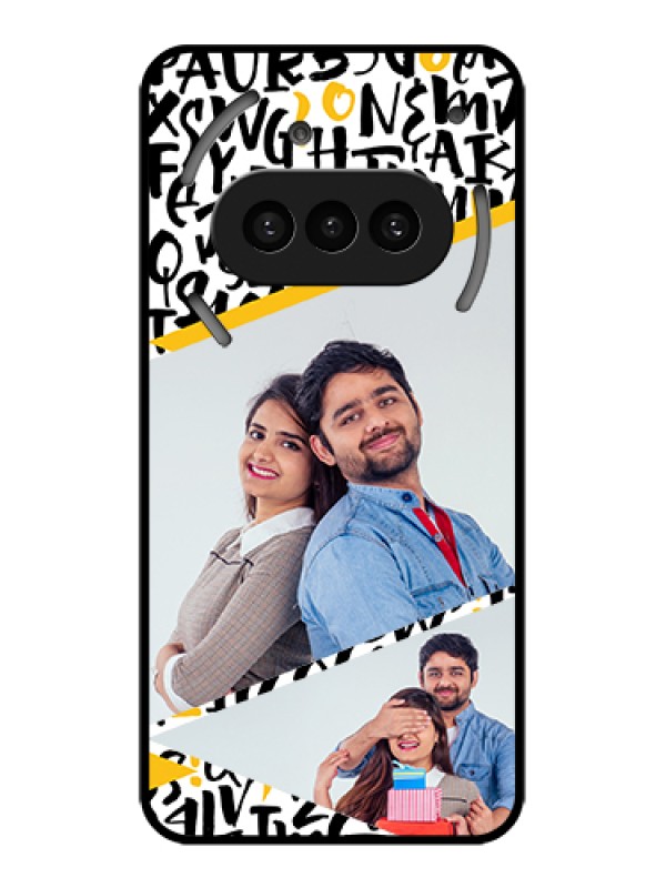 Custom Nothing Phone 3A 5G Custom Metal Phone CaseSimple Triangle Design