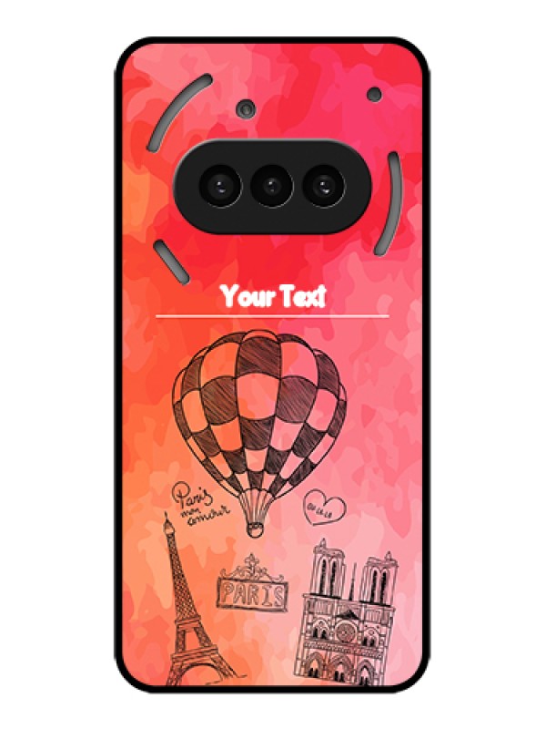 Custom Nothing Phone 3A 5G Custom Metal Phone CaseMandala Art With Custom Text Design