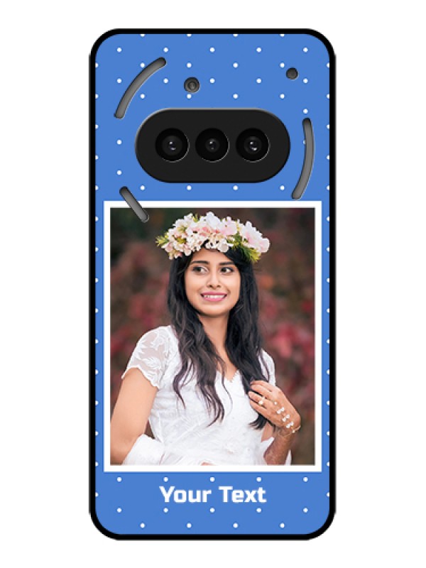 Custom Nothing Phone 3A 5G Custom Metal Phone Case - Polka Dots Design