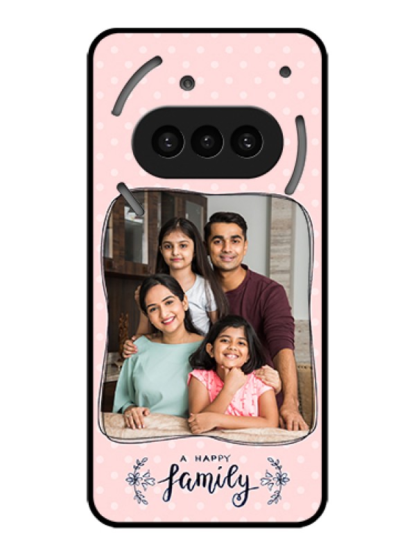 Custom Nothing Phone 3A 5G Custom Metal Phone Case - Family With Dots Design