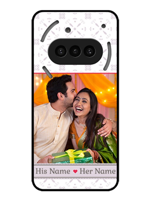 Custom Nothing Phone 3A 5G Custom Metal Phone Case - With Photo And Ethnic Design