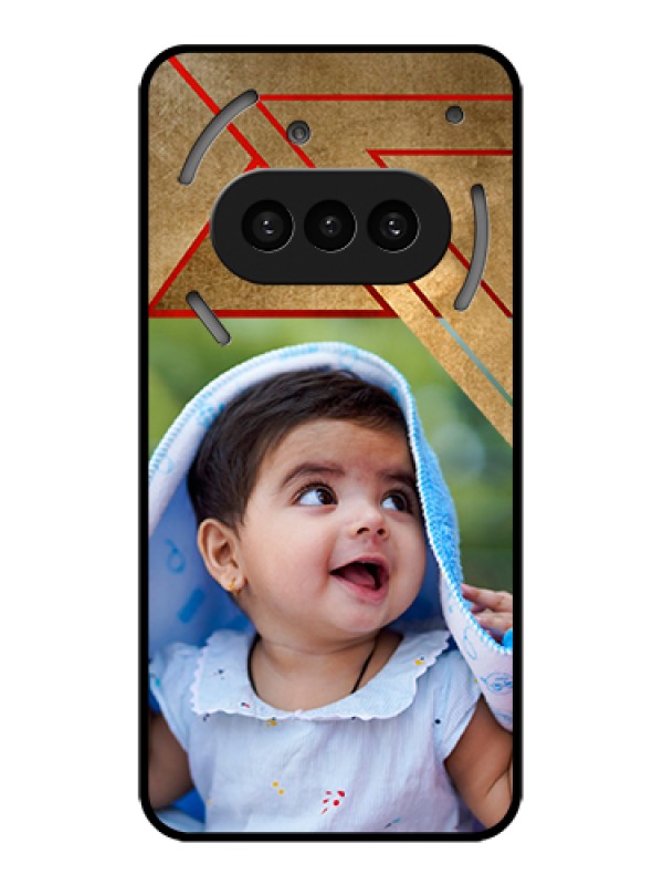 Custom Nothing Phone 3A 5G Custom Metal Phone Case - Gradient Abstract Texture Design