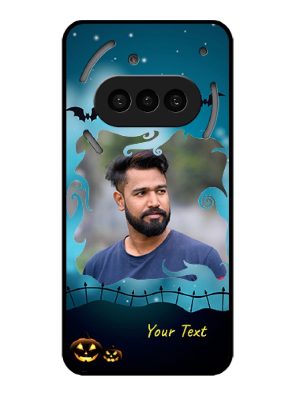 Custom Nothing Phone 3A 5G Custom Metal Phone Case - Halloween Frame Design