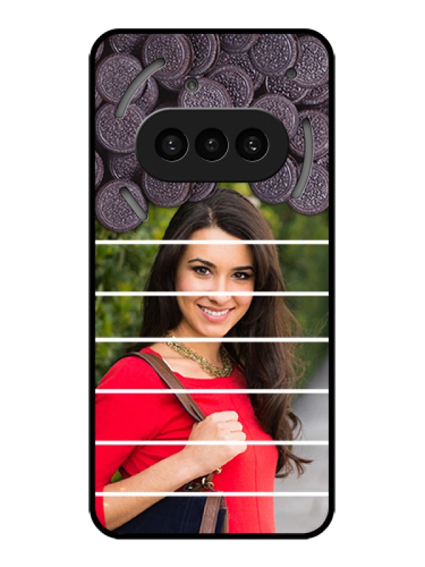 Custom Nothing Phone 3A 5G Custom Metal Phone Case - With Oreo Biscuit Design