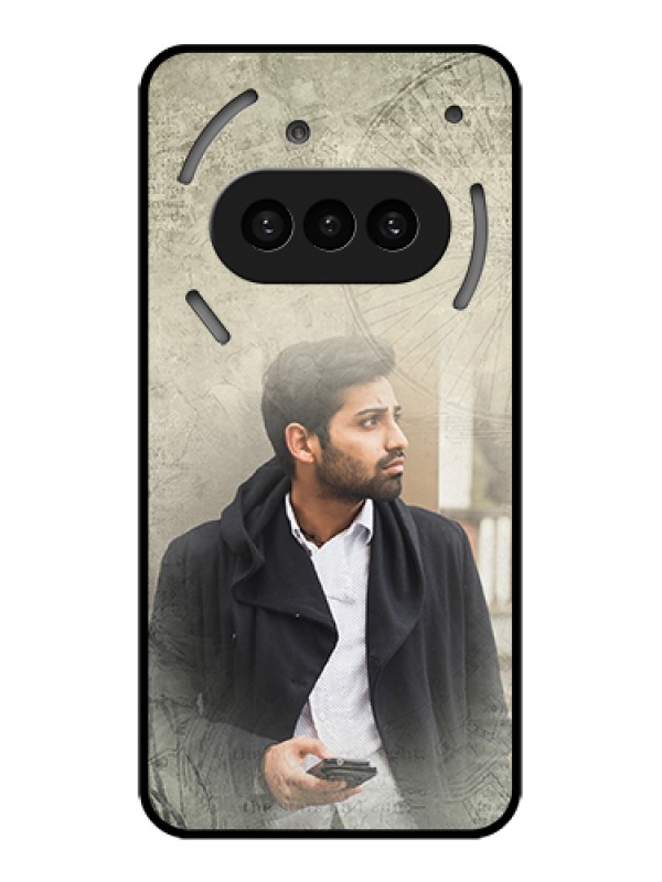 Custom Nothing Phone 3A 5G Custom Metal Phone CaseViolet Love Dots Design