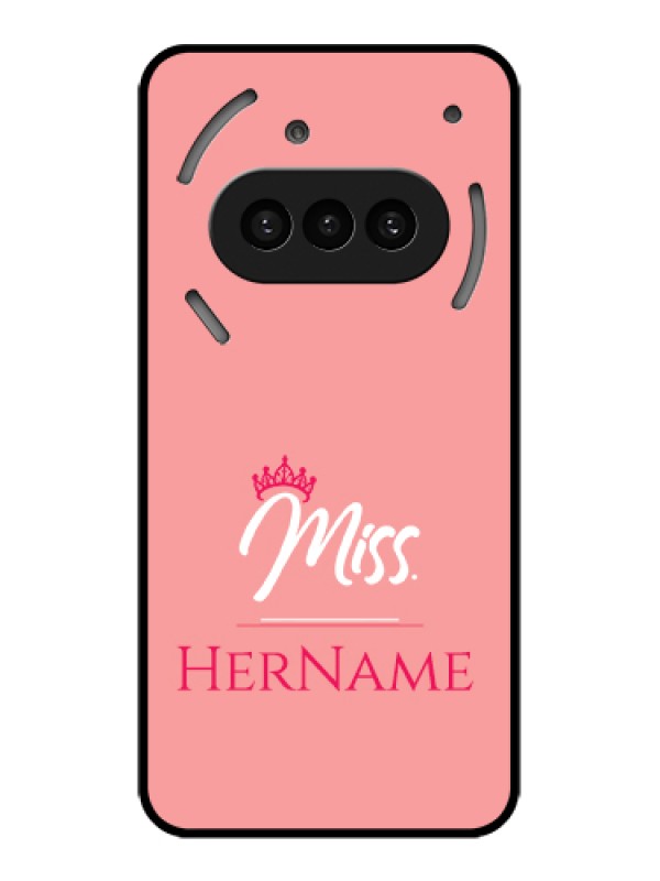 Custom Nothing Phone 3A 5G Custom Metal Phone CaseBright Yellow Case Design