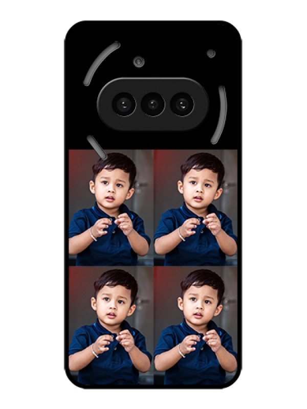 Custom Nothing Phone 3A 5G Custom Metal Phone CaseTrendy Love Design Case