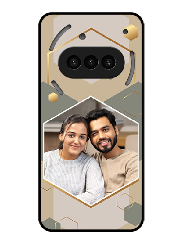 Custom Nothing Phone 3A 5G Custom Metal Phone CaseLove Shape Heart Design