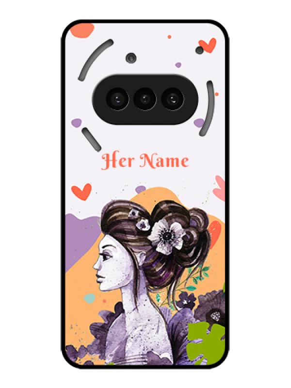 Custom Nothing Phone 3A 5G Custom Metal Phone CaseBrown Dotted Mobile Case Design