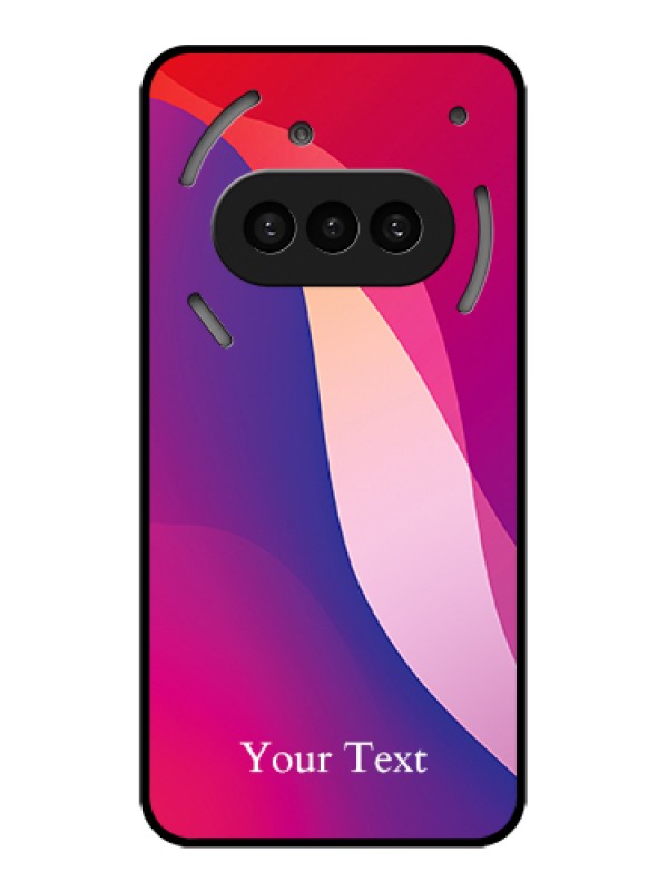 Custom Nothing Phone 3A 5G Custom Metal Phone CaseRed Love Pattern Design