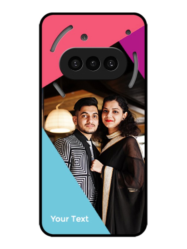 Custom Nothing Phone 3A 5G Custom Metal Phone CaseAbstract Colorful Design