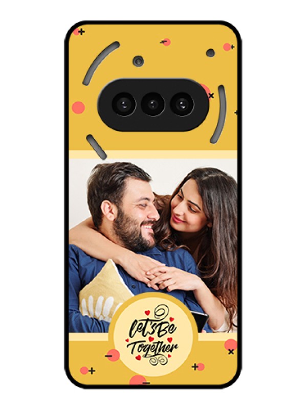 Custom Nothing Phone 3A 5G Custom Metal Phone CaseBlue Pattern Design