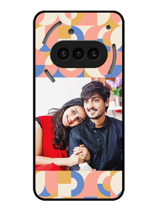 Custom Nothing Phone 3A 5G Custom Metal Phone CaseYellow and Blue Design