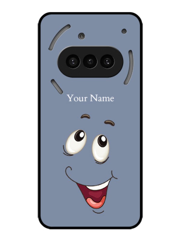 Custom Nothing Phone 3A 5G Custom Metal Phone CaseBlue Pattern Cover Design