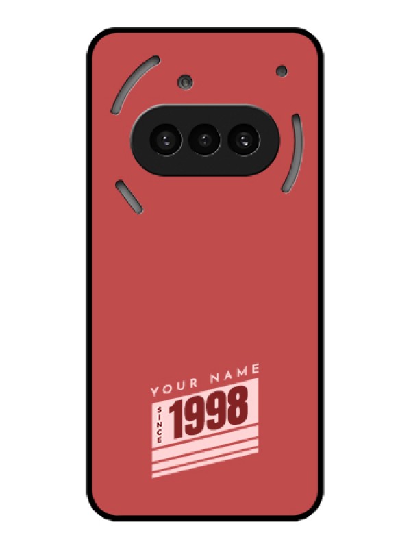 Custom Nothing Phone 3A 5G Custom Metal Phone CaseColorful Flower Design