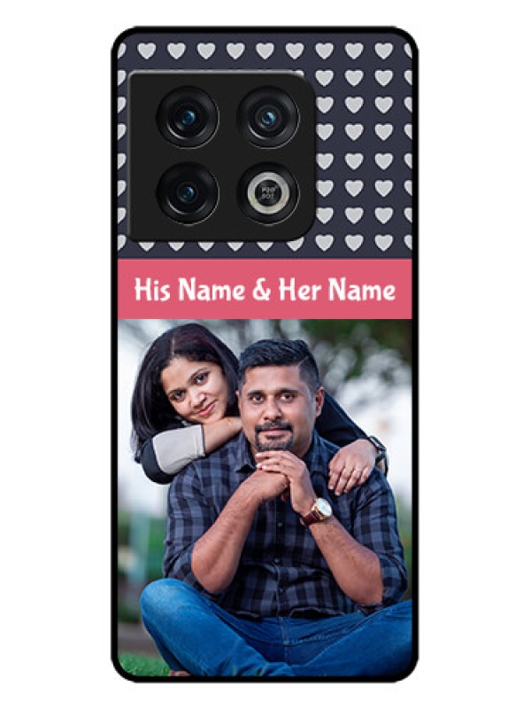 Custom OnePlus 10 Pro 5G Custom Metal Phone CaseLove Symbols Design