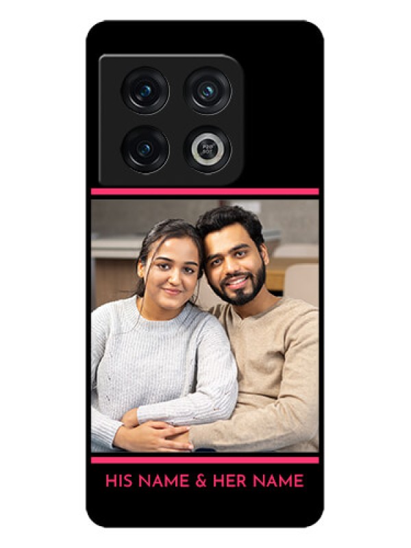 Custom OnePlus 10 Pro 5G Custom Metal Phone CaseWith Add Text Design