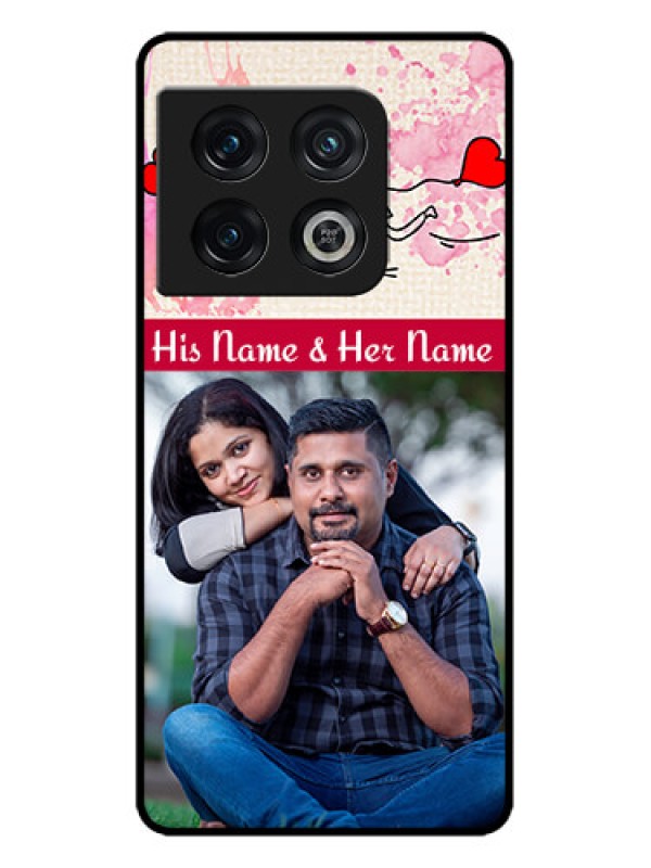 Custom OnePlus 10 Pro 5G Custom Metal Phone CaseYou And Me Case Design