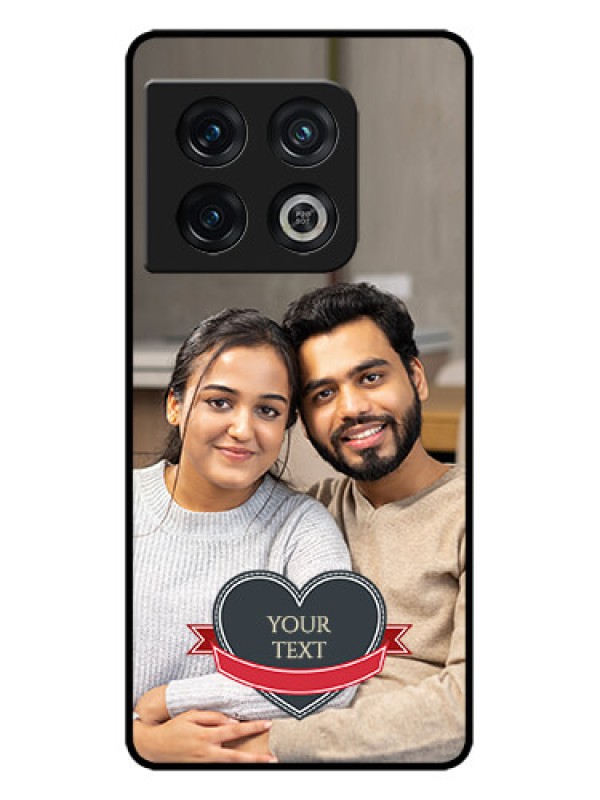 Custom OnePlus 10 Pro 5G Custom Metal Phone CaseJust Married Couple Design