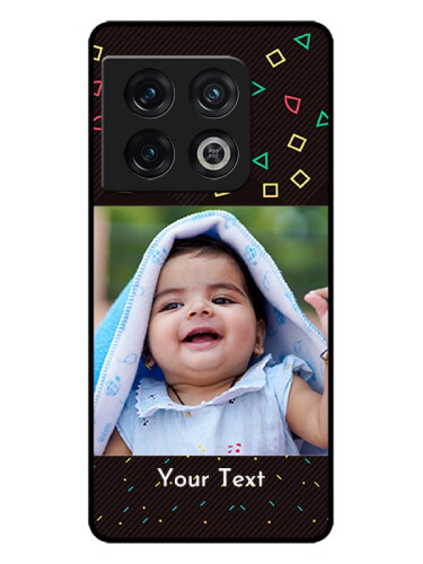 Custom OnePlus 10 Pro 5G Custom Metal Phone CaseWith Confetti Birthday Design