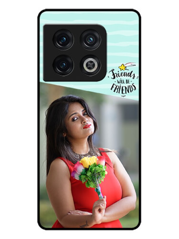 Custom OnePlus 10 Pro 5G Custom Metal Phone CaseFriends Picture Icon Design