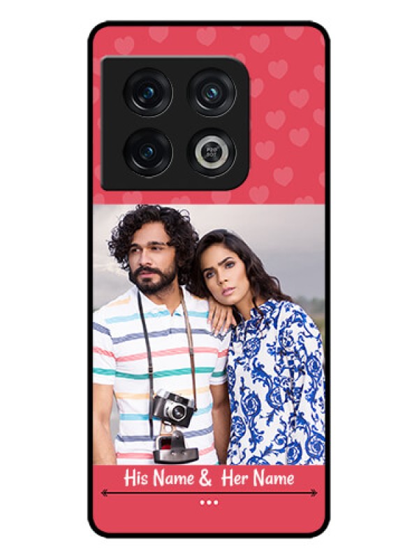 Custom OnePlus 10 Pro 5G Custom Metal Phone CaseSimple Love Design