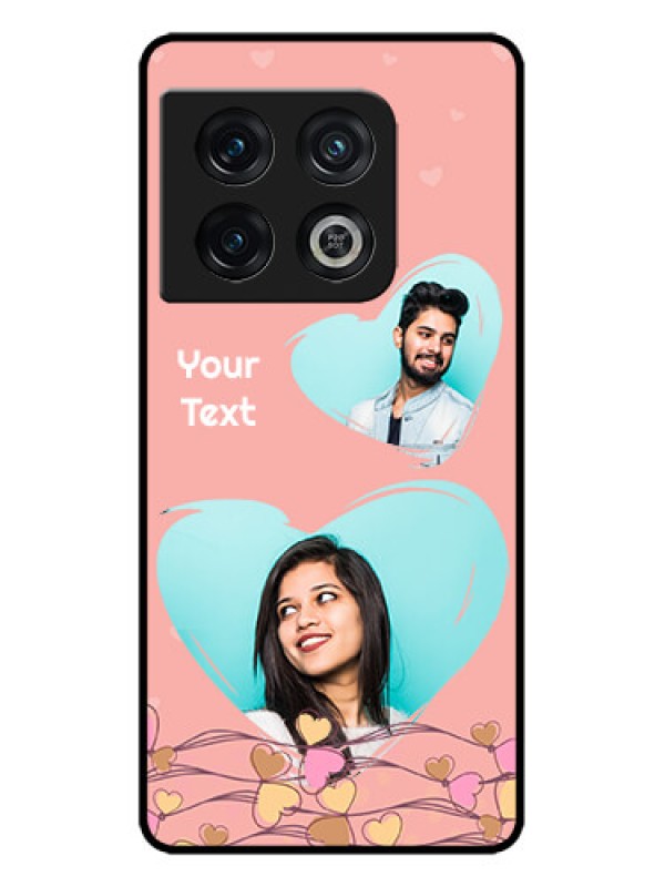 Custom OnePlus 10 Pro 5G Custom Metal Phone CaseLove Doodle Design