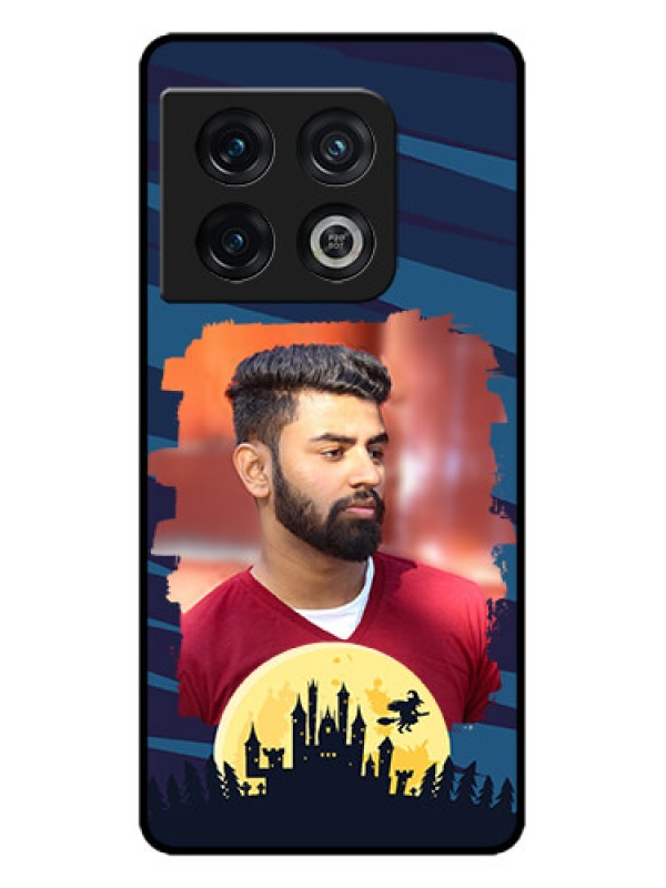 Custom OnePlus 10 Pro 5G Custom Metal Phone CaseHalloween Witch Design