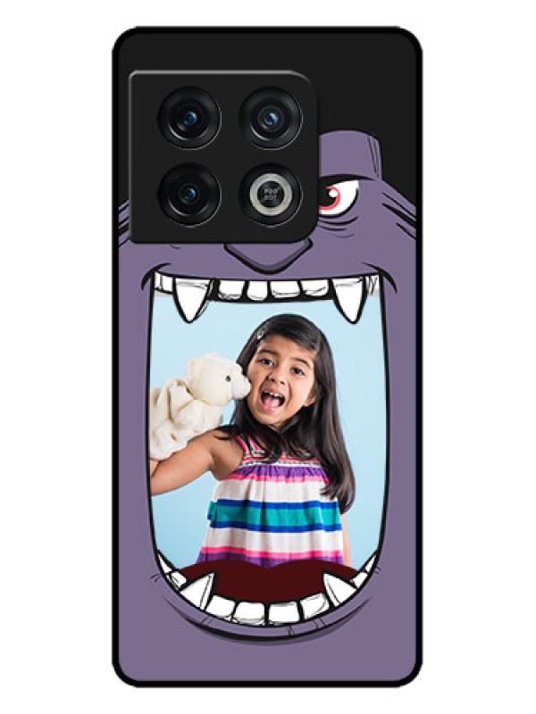 Custom OnePlus 10 Pro 5G Custom Metal Phone CaseAngry Monster Design