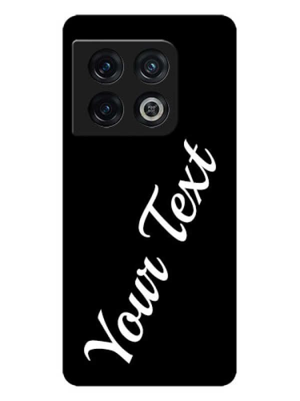 Custom OnePlus 10 Pro 5G Custom Metal Phone CaseWith Your Name Design