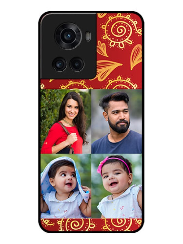 Custom OnePlus 10R 5G Custom Metal Phone Case4 Image Traditional Design