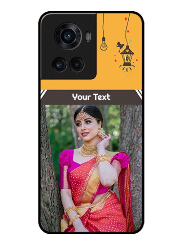 Custom OnePlus 10R 5G Custom Metal Phone CaseWith Family Picture And Icons