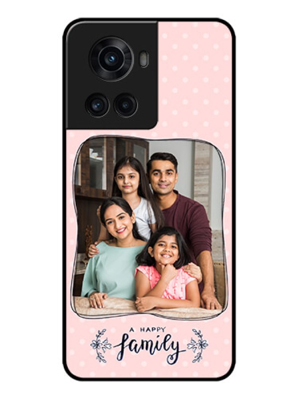 Custom OnePlus 10R 5G Custom Metal Phone CaseFamily With Dots Design