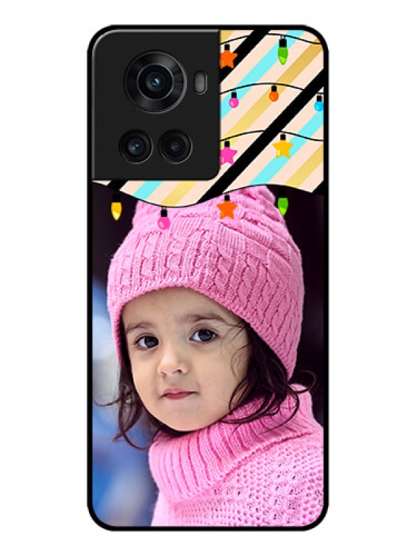 Custom OnePlus 10R 5G Custom Metal Phone CaseLights Hanging Design