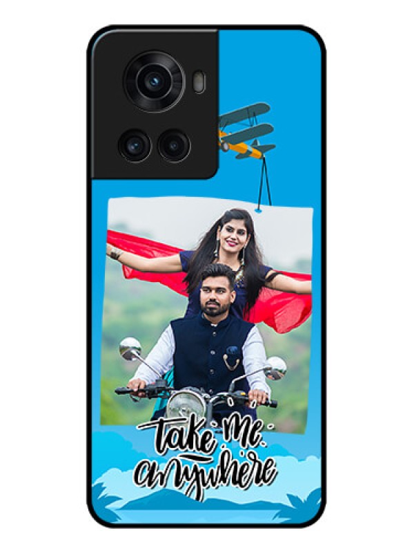 Custom OnePlus 10R 5G Custom Metal Phone CaseTraveller Design