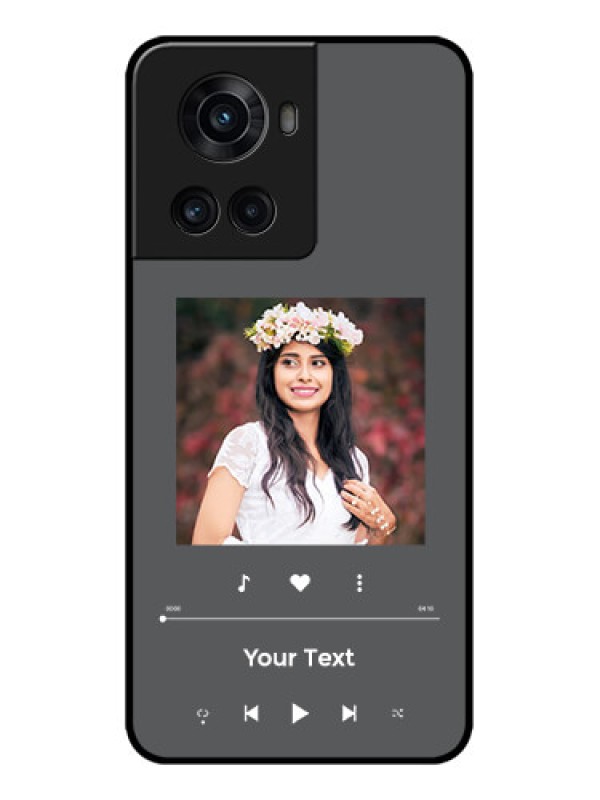 Custom OnePlus 10R 5G Custom Metal Phone CasePlay The Music Design