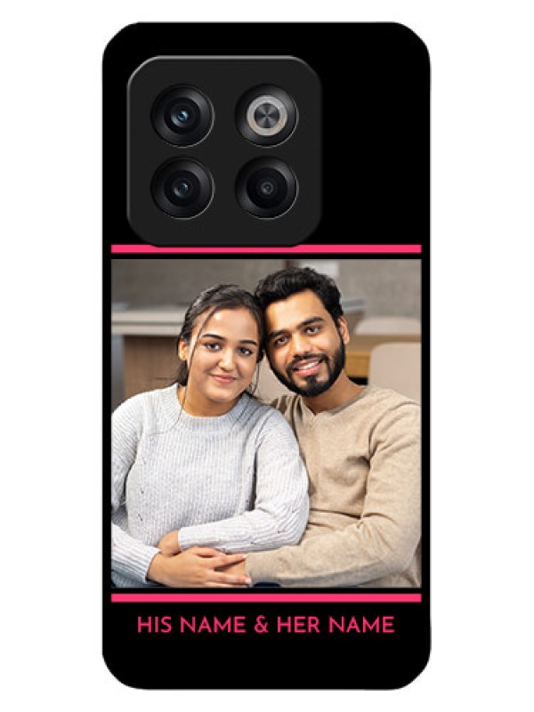 Custom OnePlus 10T 5G Custom Metal Phone CaseWith Add Text Design