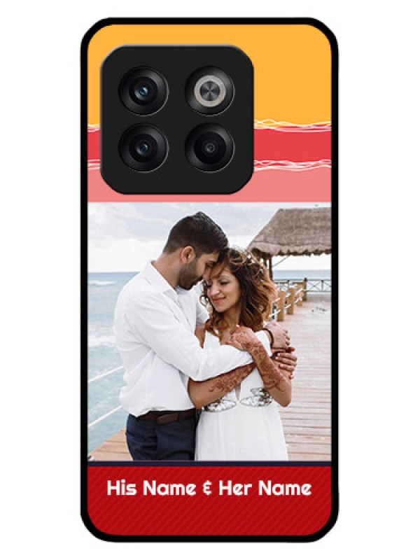 Custom OnePlus 10T 5G Custom Metal Phone CaseColorful Case Design