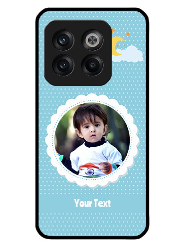 Custom OnePlus 10T 5G Custom Metal Phone CaseViolet Pattern Design