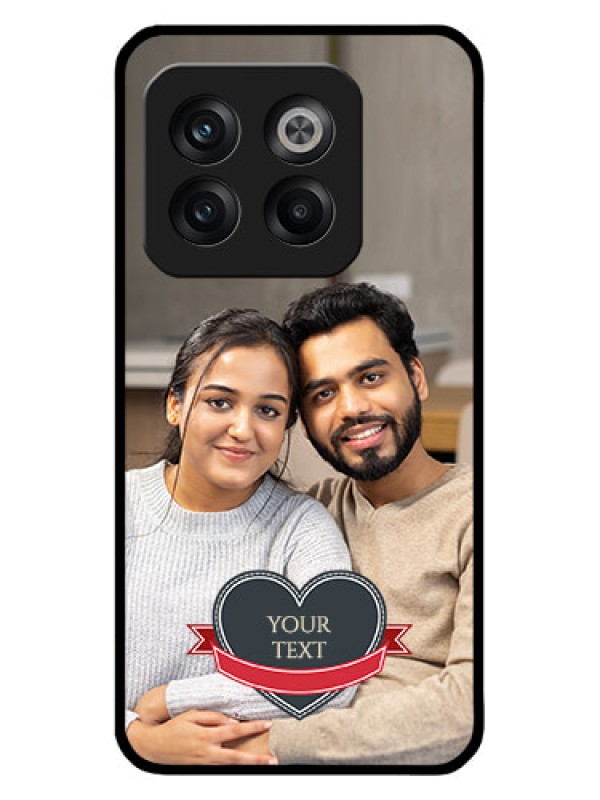 Custom OnePlus 10T 5G Custom Metal Phone CaseJust Married Couple Design