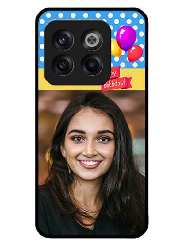 Custom OnePlus 10T 5G Custom Metal Phone CaseHappy Birthday Design