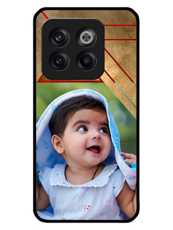 Custom OnePlus 10T 5G Custom Metal Phone CaseGradient Abstract Texture Design