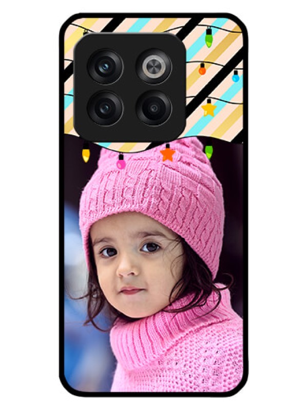 Custom OnePlus 10T 5G Custom Metal Phone CaseLights Hanging Design