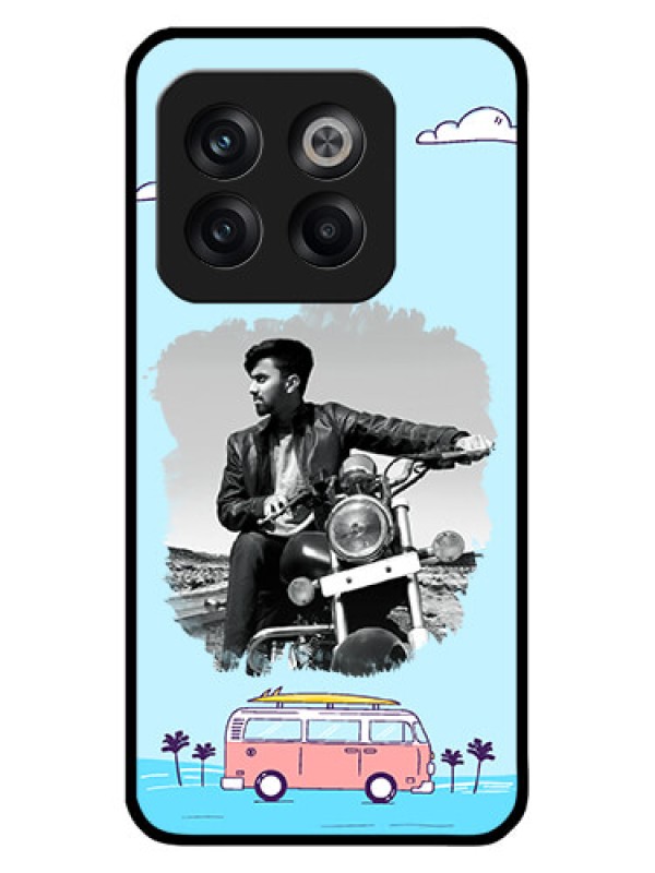 Custom OnePlus 10T 5G Custom Metal Phone CaseTravel and Adventure Design