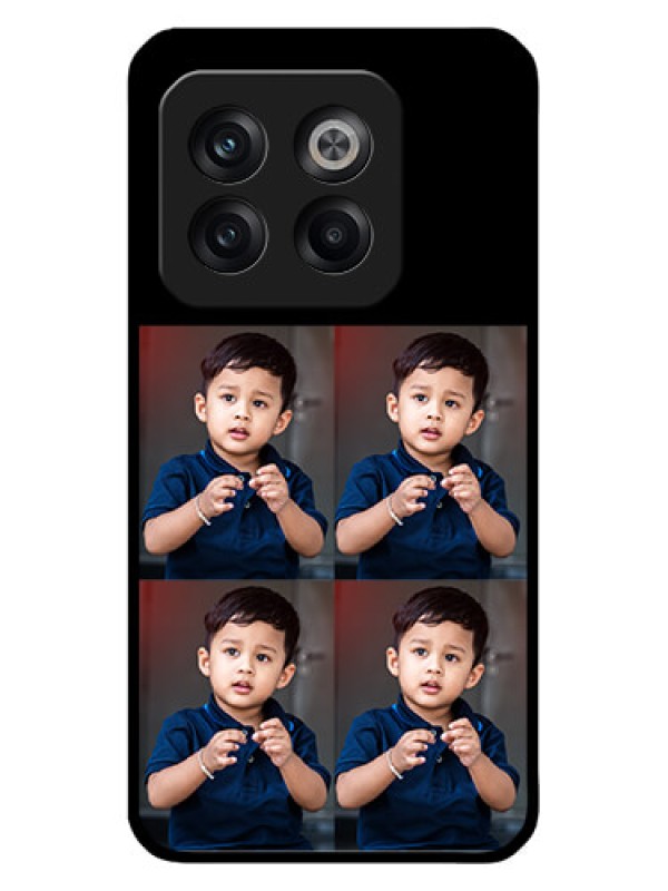 Custom OnePlus 10T 5G Custom Metal Phone Case4 Image Holder Design