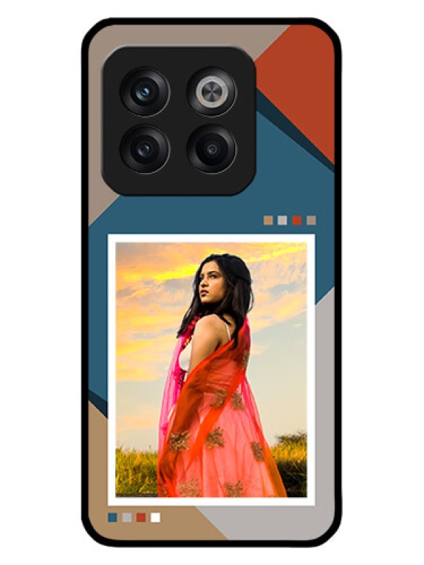 Custom OnePlus 10T 5G Custom Metal Phone CaseRetro Color Pallet Design